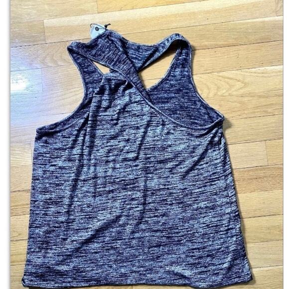 Rag and Bone Back Twist Black Heather Tank Top Sz Small New style W262C016A - Picture 8 of 8